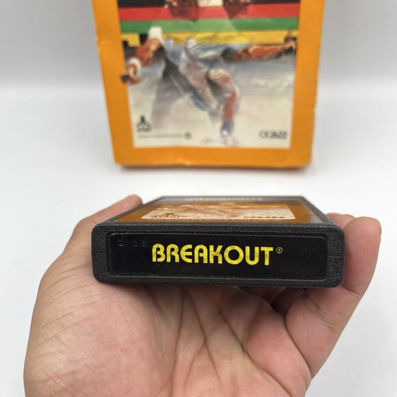 Breakout (Atari 2600, 1978) With Box & Cart - Picture 3 of 10